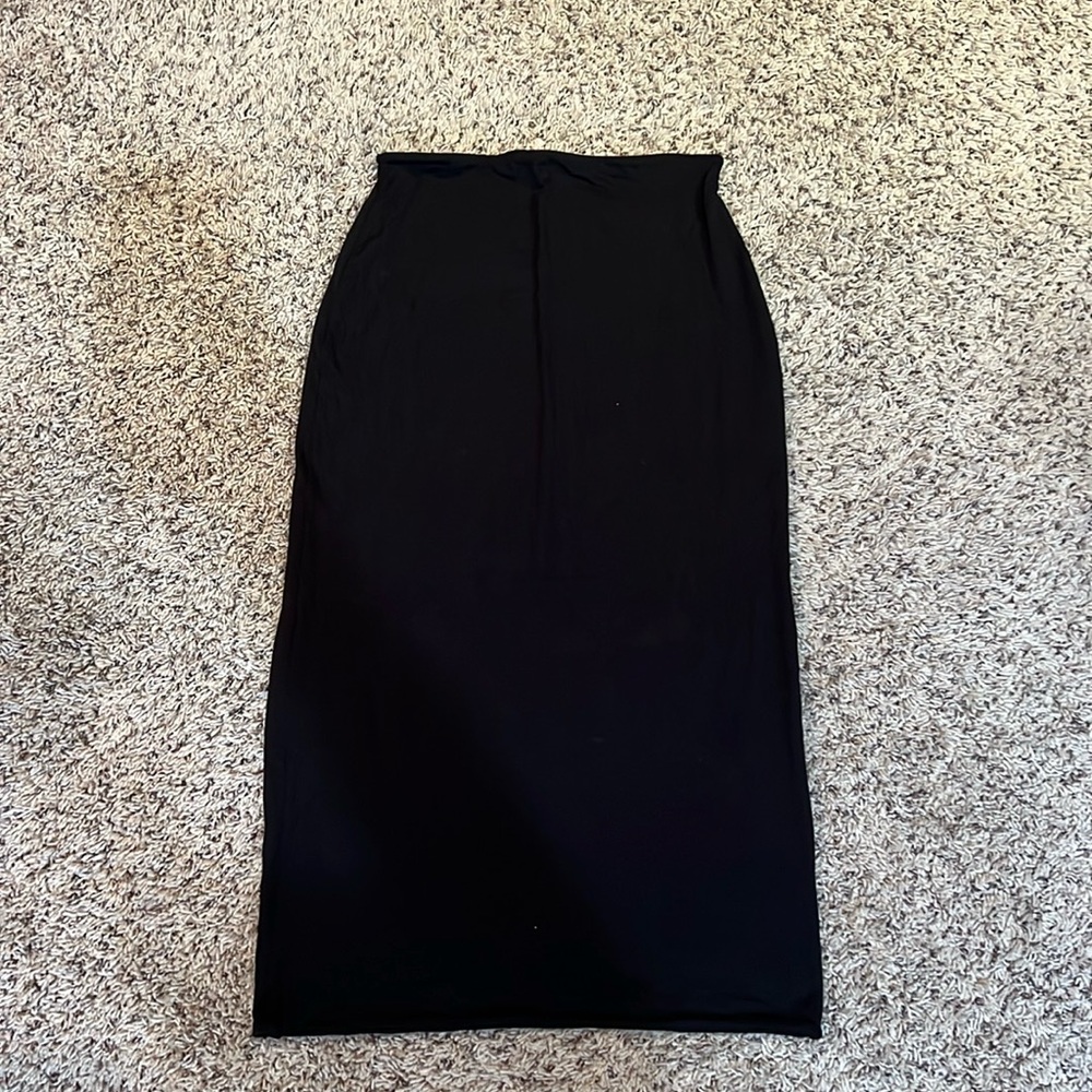 Gemini mountain swimwear onyx midi skirt